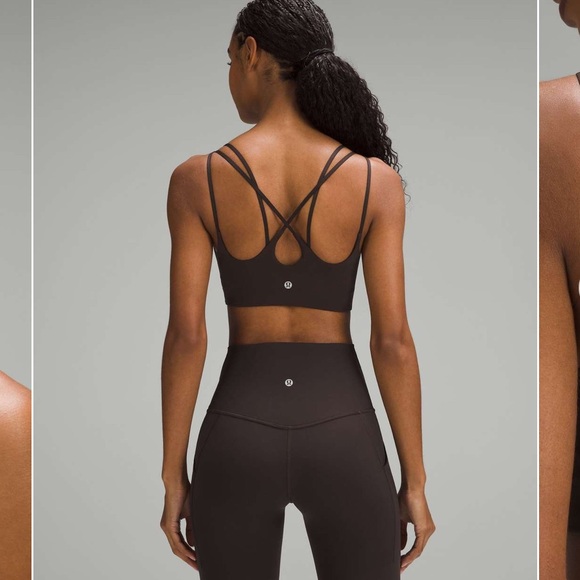 Lululemon Nulu Strappy Yoga Bra in Espresso - Picture 6 of 8